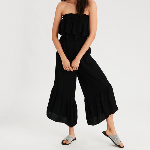 black jumpsuit american eagle